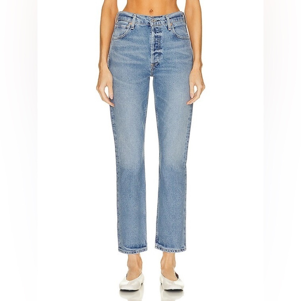 Citizens Of Humanity Charlotte Crop High Rise Straight Leg Jean Gallery Denim 24